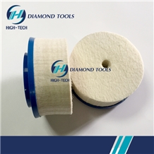 Snail Lock Polishing Pad,Woll Buff Polishing Wheel