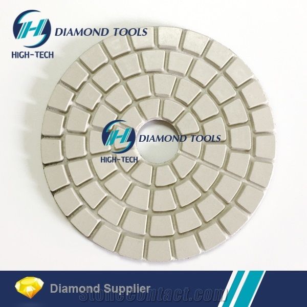 White Diamond Polishing Buff, White Buffing Pad
