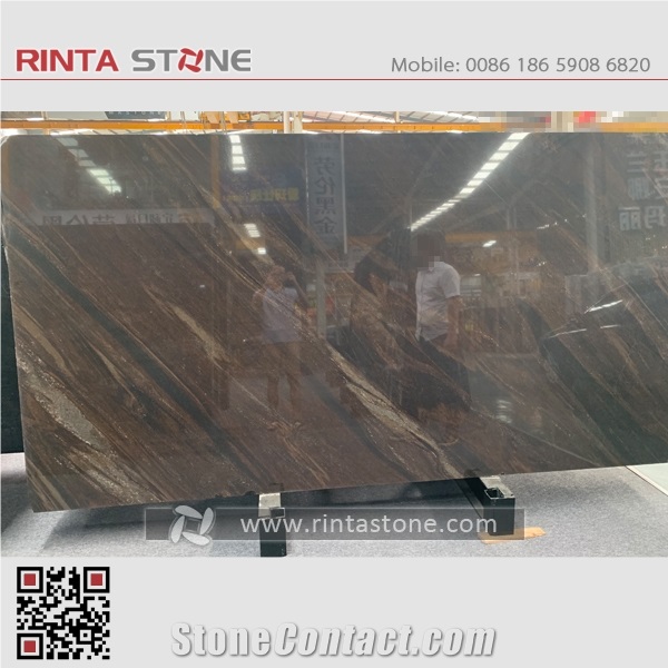 Amarone Brown Granite Chocolate Rinta Wooden Vein