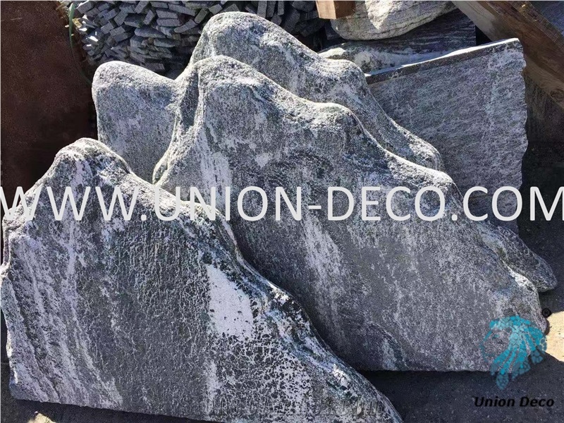 China Wavy Stone Garden Decoration Stone