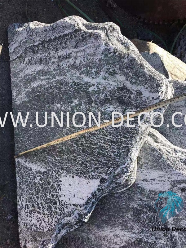 China Wavy Stone Garden Decoration Stone