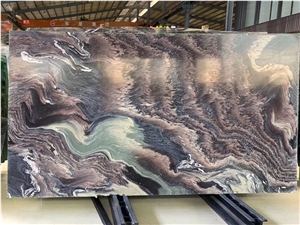 Cipollino Ondulato Rosso Purple Marble Slabs&Tiles