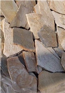 Yellow Quartzite Irregular Paving Stone Tiles