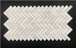 Calacatta Gold Marble Mosaic Pattern Polish Tiles