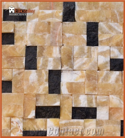 Alabastar, Onyx Alabaster Mosaic Tiles