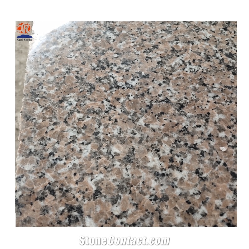 China Cheap Rosa Porino Red Granite Stairs