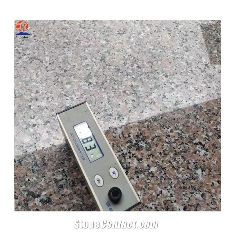 China Cheap Rosa Porino Red Granite Stairs