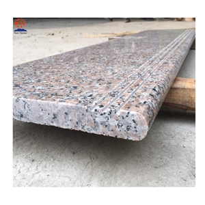 China Rosa Porino Red Granite Floor Tiles