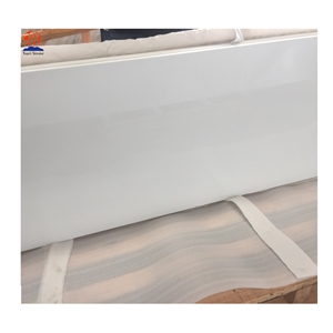White Pure Nano Artificial Stone Marble Tile