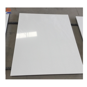 White Pure Nano Artificial Stone Marble Tile