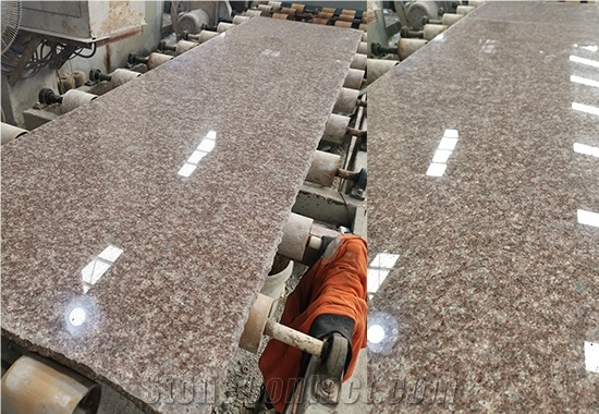 Bainbrook Peach G687 New Granite Random Slab