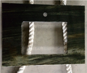 Green Galaxy Granite Bath Top Vanity