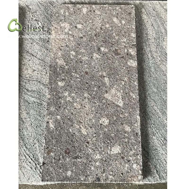 G949 Paving Tile Wall Cladding Grey Purple Granite