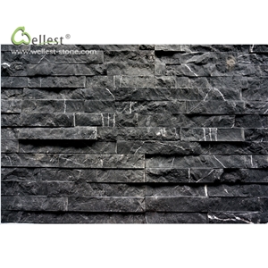 M501 Marble Ledge Veneer Natrual Black Marquina
