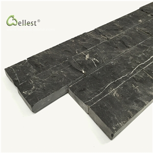 M501 Marble Ledge Veneer Natrual Black Marquina