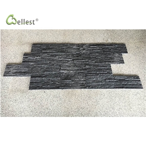 M501 Marble Ledge Veneer Natrual Black Marquina