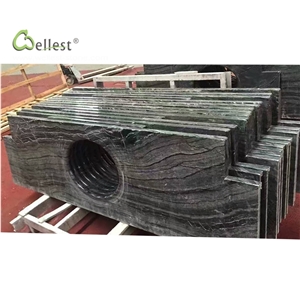 M711 Marble Countertops Ancient Wood Grain