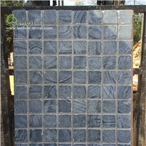 M711 Marble Paving Meshed Ancient Wood Grain