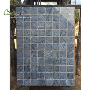 M711 Marble Paving Meshed Ancient Wood Grain