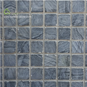 M711 Marble Paving Meshed Ancient Wood Grain