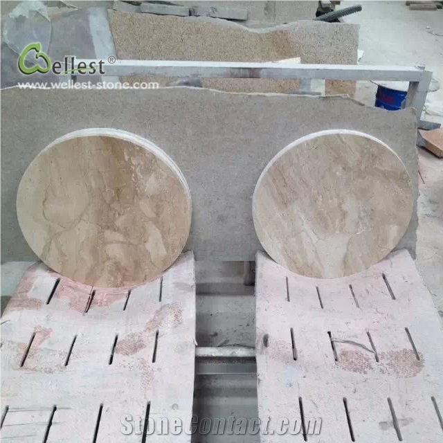 M822 Dino Beige Marble Countertops Polished