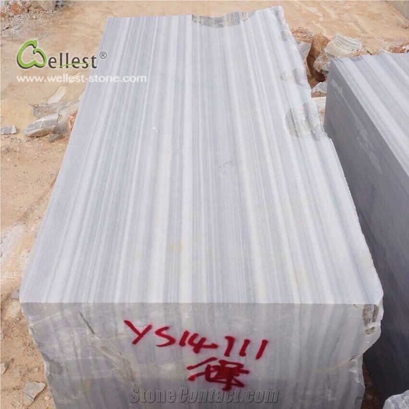 M837 Marmala White Marble Blocks
