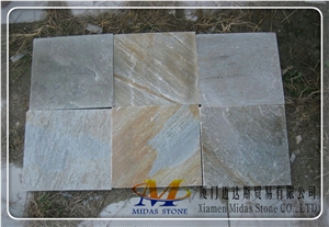 China Rustic Slate Pavers/ Black Slate Tiles China Rustic Slate Pavers/ Black Slate Tiles