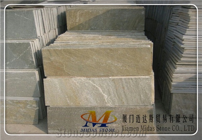 China Rustic Slate Pavers/ Black Slate Tiles