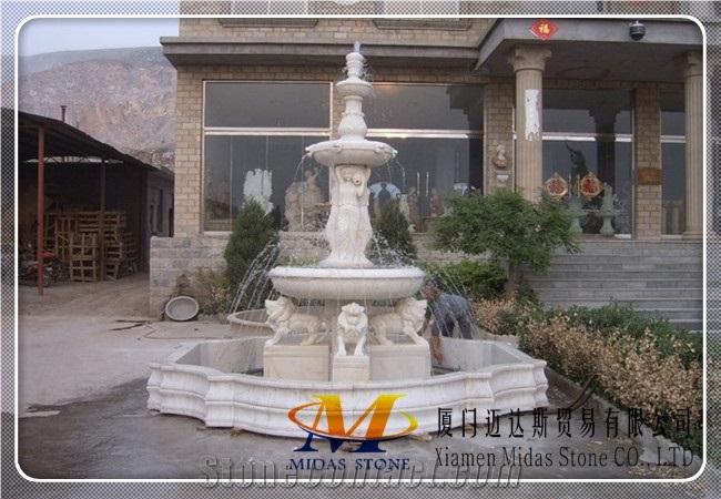 Garden Tables/ Granite Fountain