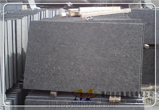 Mongolia Black Basalt Tiles & Slabs