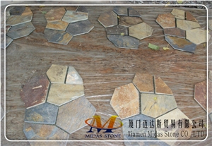 Rusty Slate Tile, China Yellow Slate