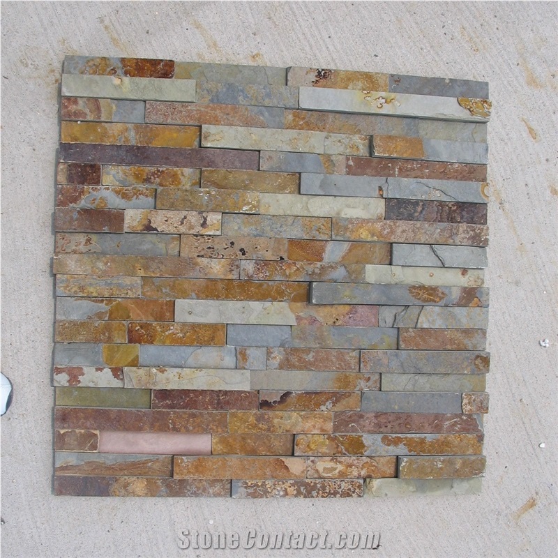 Rusty Slate Cultured Stone Veneer Wall Cladding