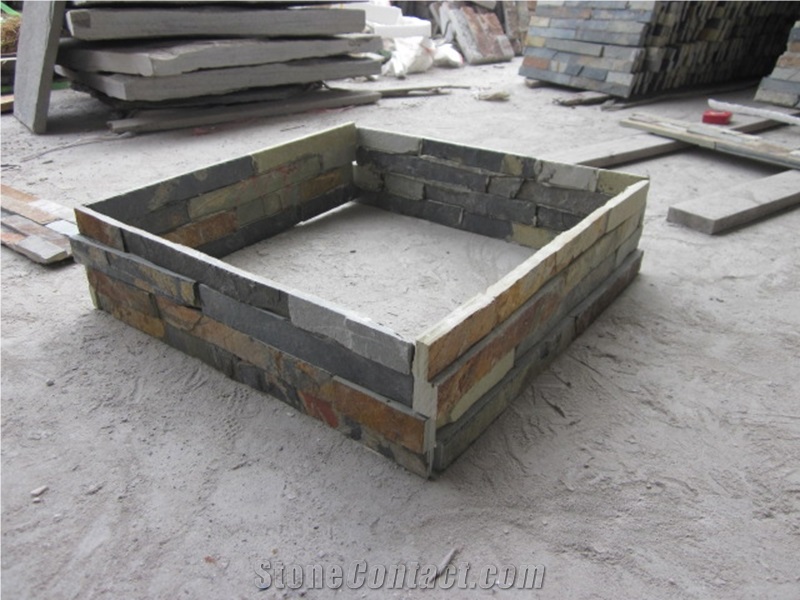 Rusty Slate Cultured Stone Veneer Wall Cladding