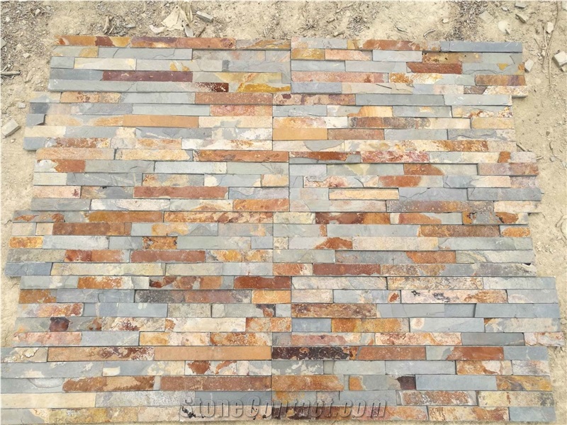 Rusty Slate Cultured Stone Veneer Wall Cladding