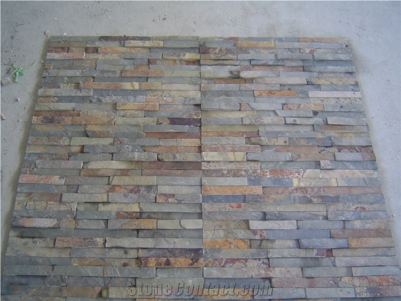 Rusty Slate Cultured Stone Veneer Wall Cladding