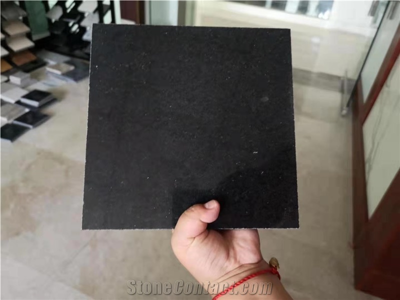 Cambodia Black Basalt Slabs & Tiles Stone