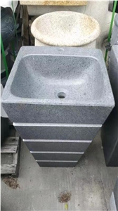 Decorative G654 Granite Garden Basin Sinks