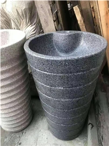 Decorative G654 Granite Garden Basin Sinks
