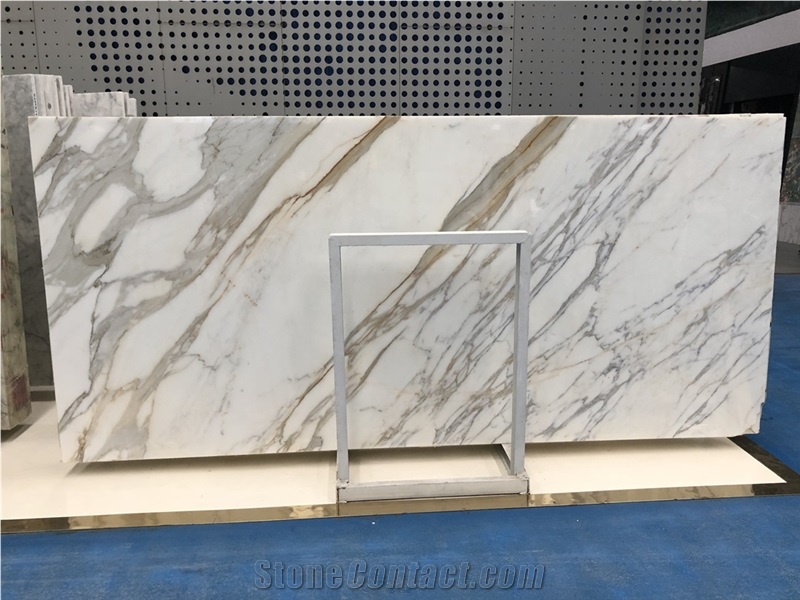 Italy Calacatta Gold Marble Slabs Stone