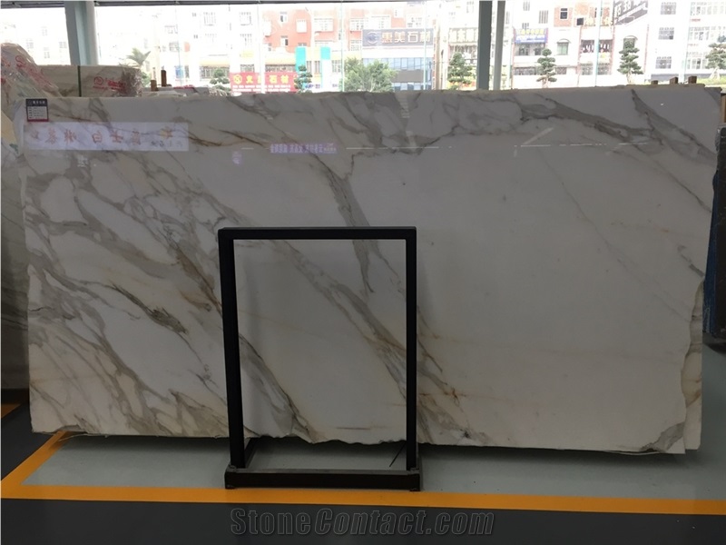 Italy Calacatta Gold Marble Slabs Stone
