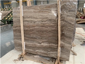 Turkey Coffee Brown Travertine Slabs & Tiles Turkey Coffee Brown Travertine Slabs & Tiles