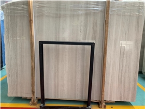 White Wood Grain Veins Marble Slab White Wood Grain Veins Marble Slab