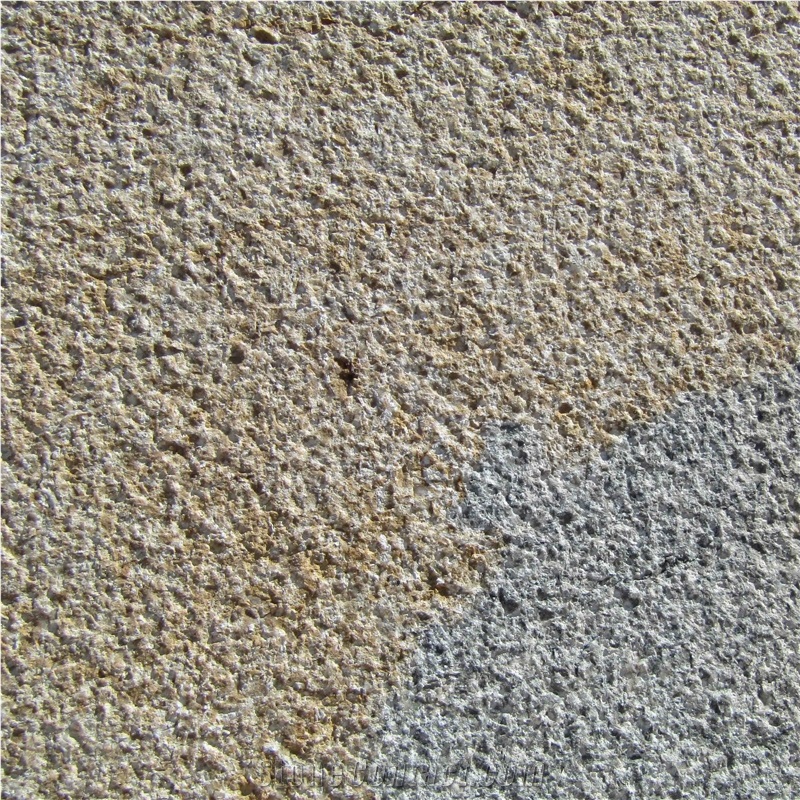Gandomac Bush-Hammered Yellow Marble