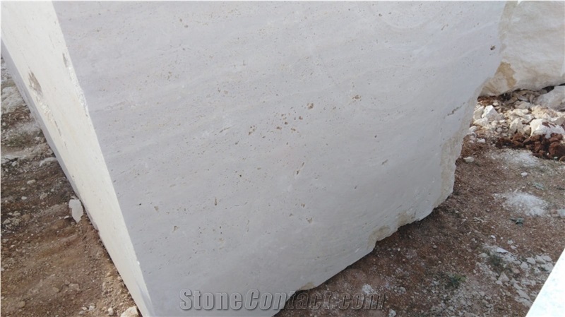 Ivory Pearl Travertine Blocks