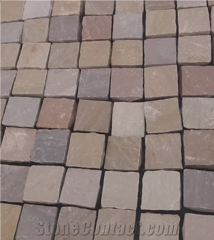 Ocre Multi Color Cobbles