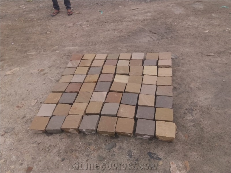 Ocre Multi Color Cobbles