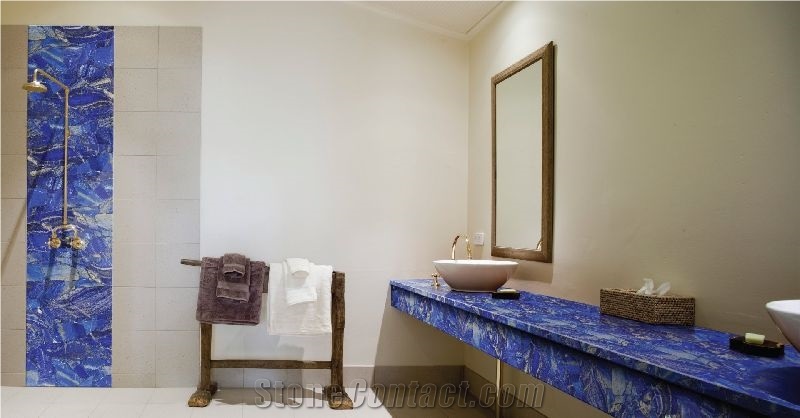 Gemstone Wall Decor Lapis Lazuli Blue Slab Price