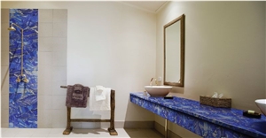 Gemstone Wall Decor Lapis Lazuli Blue Slab Price