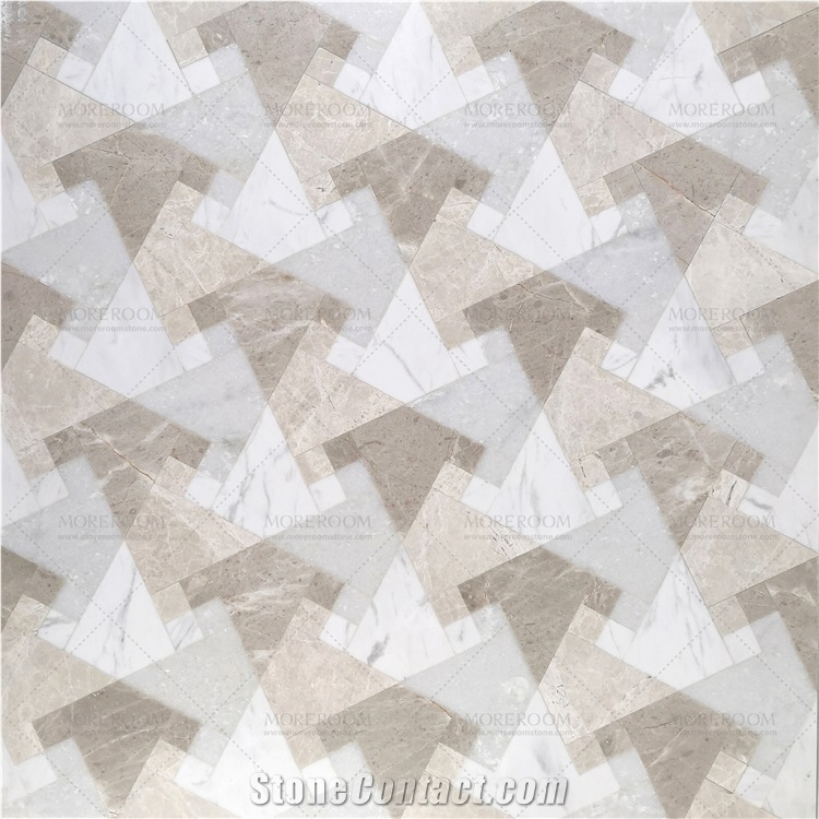 Luxury Interior Design Marble Flooring Medallion
