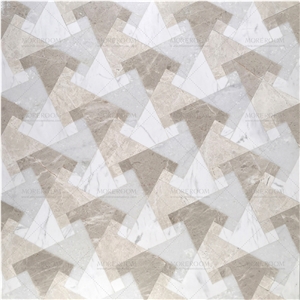 Luxury Interior Design Marble Flooring Medallion